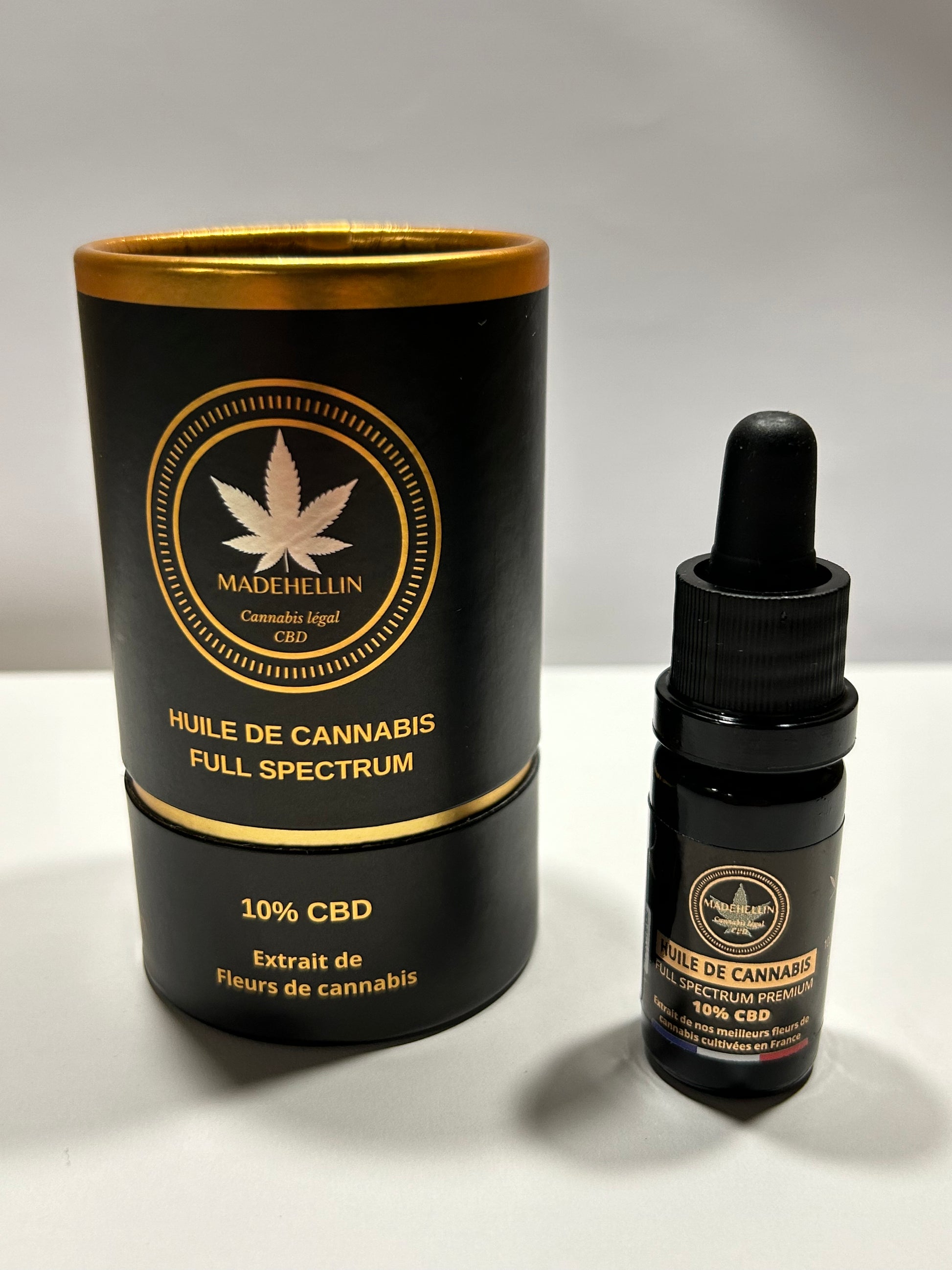 Huiles de Cannabis CBD, Premium & Full spectrum